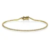 NC Christophersen – Tennisarmbånd i 14k gult gull med diamanter – 1.00ct TW/SI diamanter
