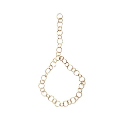 Nöen – Halssmykke – Collier Closed Liten – Forgyldt 925 Sølv – 70 cm