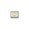 Nomination – COMPOSABLE Classic FUN in stainless steel with 18k gold Big dot
