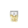 Nomination – COMPOSABLE Classic links in stainless steel with CRYSTAL butterflies Gold