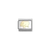 Nomination – COMPOSABLE CLASSIC LOVE IN STAINLESS STEEL WITH 18K GOLD (22_COMIC HEART)
