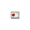 Nomination – COMPOSABLE CLASSIC LOVE IN STAINLESS STEEL, ENAMEL AND 18K GOLD (27_HEART ANGELS AND DEVILS)