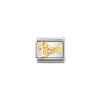 Nomination – COMPOSABLE Classic MONUMENT RELIEF 1 in stainless steel with 18k gold (01_Golden Gate Bridge)