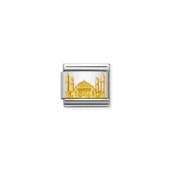 Nomination – COMPOSABLE Classic MONUMENT RELIEF 2 in stainless steel with 18k gold (05_Ayasofya)