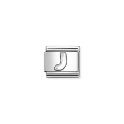 Nomination – COMPOSABLE CLASSIC OXIDIZED LETTERS IN STEEL AND 925 STERLING SILVER (10_J)