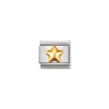 Nomination – COMPOSABLE Classic FUN in stainless steel with 18k gold Raised star