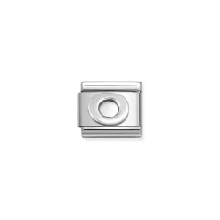 Nomination – COMPOSABLE CLASSIC OXIDIZED LETTERS IN STEEL AND 925 STERLING SILVER (15_O)