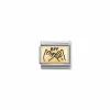 Nomination – Composable Classic PLATES (IC) in steel and 18k gold (04_BFF hands)