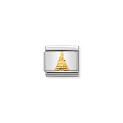 Nomination – COMPOSABLE Classic RELIEF MONUMETS in stainless steel with 18k gold Eiffel Tower