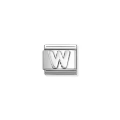 Nomination – COMPOSABLE CLASSIC OXIDIZED LETTERS IN STEEL AND 925 STERLING SILVER (23_W)