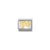 Nomination – COMPOSABLE CLASSIC RELIGIOUS IN STAINLESS STEEL AND 18K GOLD (02_CHALICE+ HOST)