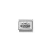 Nomination – Composable Classic OXIDIZED SYMBOLS in st.steel and 925 sterling silver Birthday cake