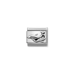 Nomination – Composable Classic OXIDIZED SYMBOLS in st.steel and 925 sterling silver Dolphins