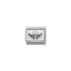 Nomination – Composable Classic OXIDIZED SYMBOLS in st.steel and 925 sterling silver Heart with wings