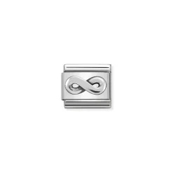 Nomination – Composable Classic OXIDIZED SYMBOLS in st.steel and 925 sterling silver Infinity