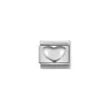 Nomination – Composable Classic SYMBOLS in st.steel and 925 sterling silver Heart