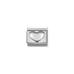 Nomination – Composable Classic SYMBOLS in st.steel and 925 sterling silver Heart