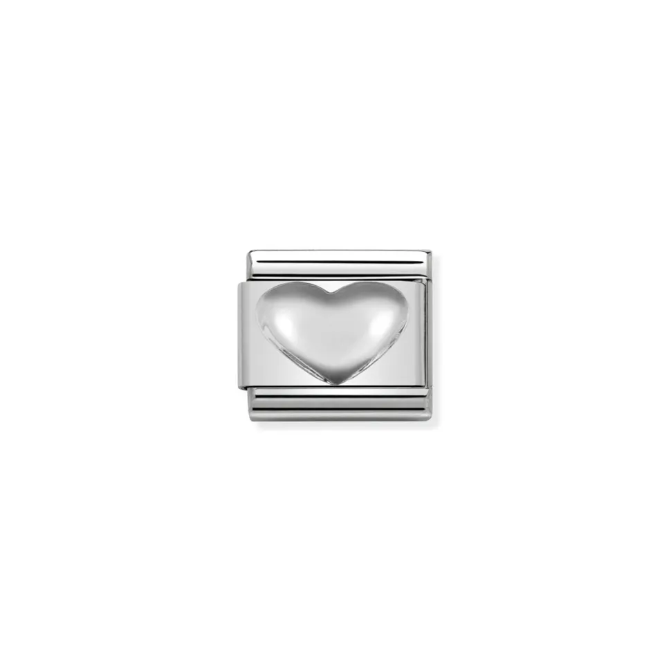 Nomination – Composable Classic SYMBOLS in st.steel and 925 sterling silver Heart