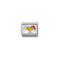 Nomination – Composable Classic SYMBOLS in stainless steel , enamel and 925 sterling silver cocktail