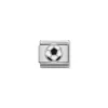 Nomination – Composable Classic SYMBOLS in stainless steel , enamel and 925 sterling silver Soccer ball