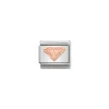 Nomination – Composable Classic SYMBOLS steel and 9k rose gold Brilliant