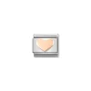 Nomination – Composable Classic SYMBOLS steel and 9k rose gold Heart 1