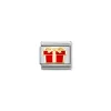 Nomination – Composable Classic SYMBOLS steel, enamel and 18k gold New Red gift box