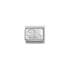 Nomination – Composable Classic ZODIAC stainless steel, Cub. zirc and 925 sterling silver Cancer