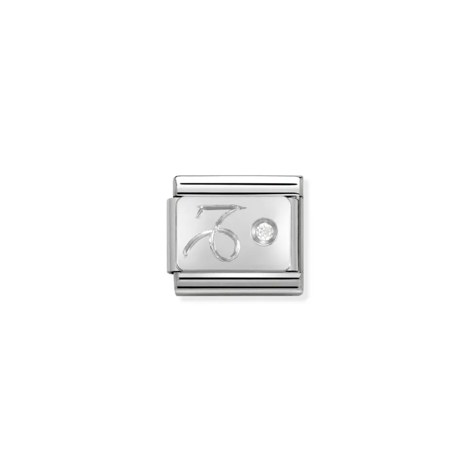 Nomination – Composable Classic ZODIAC stainless steel, Cub. zirc and 925 sterling silver Capricorn