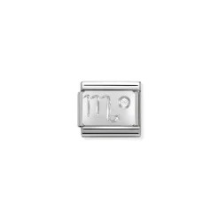 Nomination – Composable Classic ZODIAC stainless steel, Cub. zirc and 925 sterling silver Scorpio