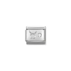 Nomination – Composable Classic ZODIAC stainless steel, Cub. zirc and 925 sterling silver Taurus