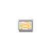 Nomination – COMPOSABLE Classic TECH in stainless steel with 18k gold (05_Car)