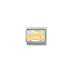 Nomination – COMPOSABLE Classic TECH in stainless steel with 18k gold (05_Car)