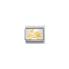 Nomination – COMPOSABLE Classic TECH in stainless steel with 18k gold (06_Vespa)