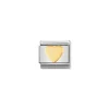 Nomination – COMPOSABLE Classic LOVE in stainless steel with 18k gold Heart