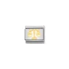 Nomination – COMPOSABLE Classic ZODIAC in stainless steel with 18k gold Libra