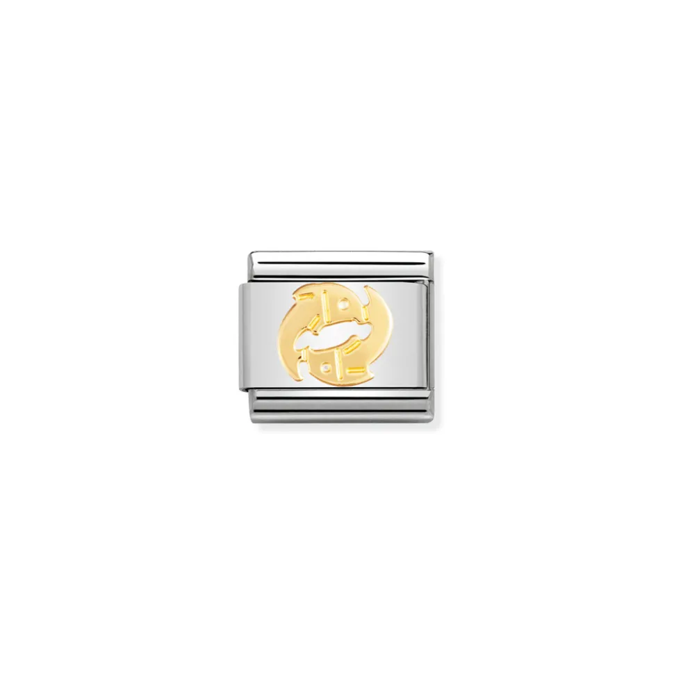 Nomination – COMPOSABLE Classic ZODIAC in stainless steel with 18k gold Pisces