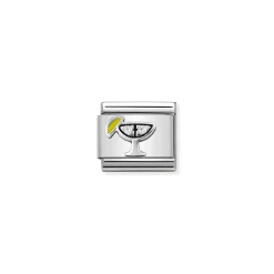 Nomination – Composable CL SYMBOLS steel , Cubic zirconia and 925 sterling silver Cocktail with White CZ
