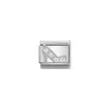 Nomination – Composable CL SYMBOLS steel , Cubic zirconia and 925 sterling silver Stiletto