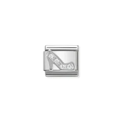 Nomination – Composable CL SYMBOLS steel , Cubic zirconia and 925 sterling silver Stiletto