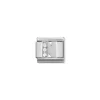 Nomination – Composable Classic ALPHABETH stainless steel, Cub. zirc and 925 sterling silver N