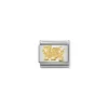 Nomination – COMPOSABLE CLASSIC ANIMALS (EARTH) IN STAINLESS STEEL WITH 18K GOLD (31_DRAGON)