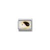Nomination – COMPOSABLE Classic DAILY LIFE in stainless steel with enamel and 18k gold Tao