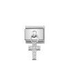Nomination – Composable Classic CHARMS stainless steel and 925 sterling silver Cross