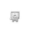 Nomination – Composable Classic CHARMS stainless steel and 925 sterling silver Dog