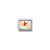 Nomination – COMPOSABLE Classic BACK TO SCHOOL in stainless steel with enamel and 18k Diploma