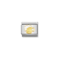 Nomination – COMPOSABLE CLASSIC DRINKS IN STAINLESS STEEL WITH ENAMEL AND 18K GOLD (06_TANKARD)