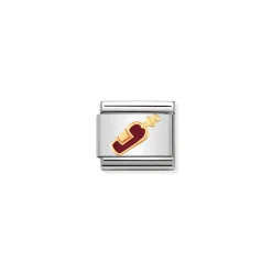 Nomination – COMPOSABLE Classic DRINKS in stainless steel with enamel and 18k gold Red wine