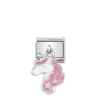 Nomination – Composable Classic CHARMS steel, 925 sterling silver and enamel (13_Unicorn)
