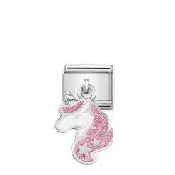 Nomination – Composable Classic CHARMS steel, 925 sterling silver and enamel (13_Unicorn)